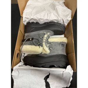 Sorel Snow Angel Quarry Black Waterproof Snow Boots 7